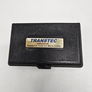 Transtec Executive RF Detector EXT Rare Vintage Surveillance Collector’s Device